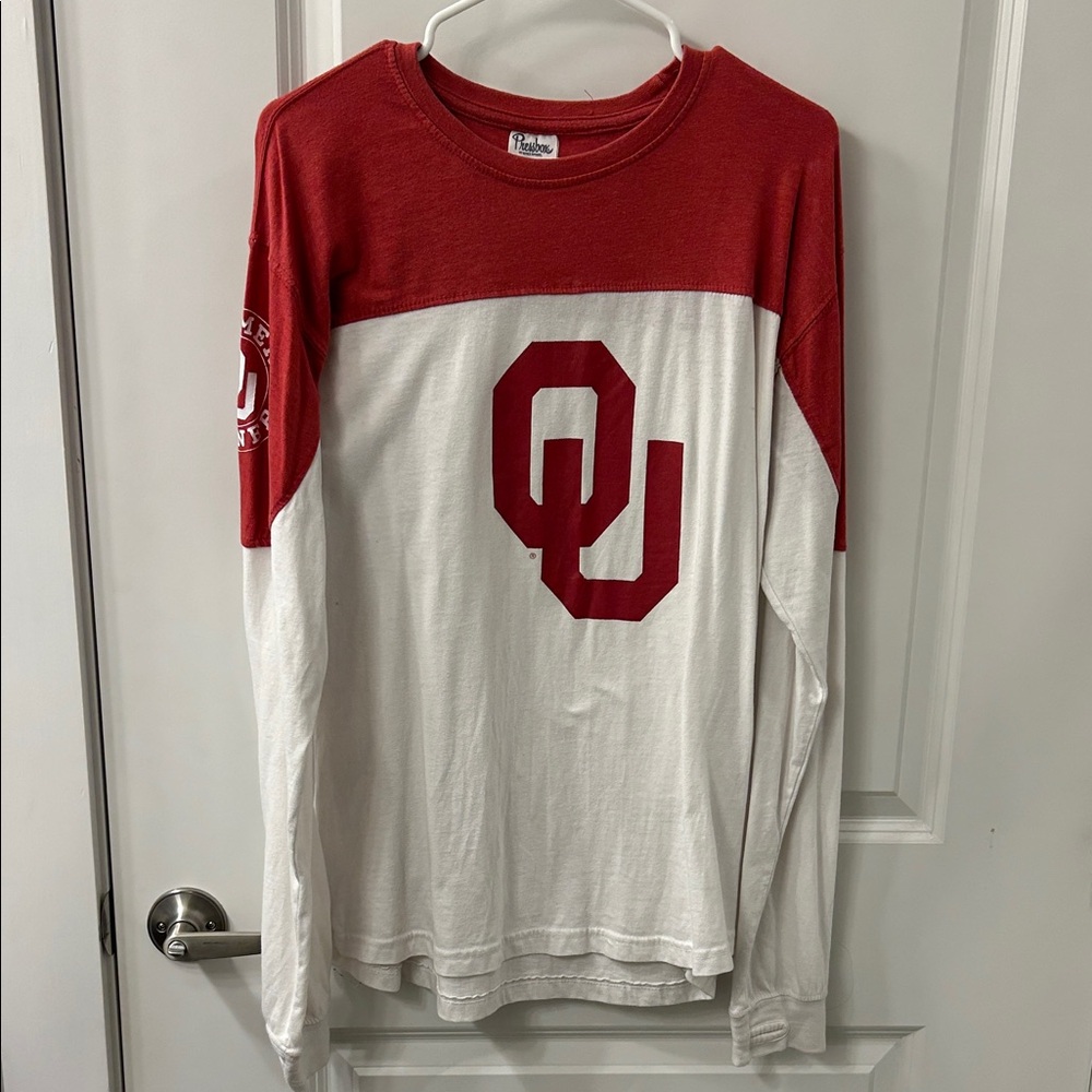 Women’s Pressbox Oklahoma Long Sleeve Tshirt (small)
